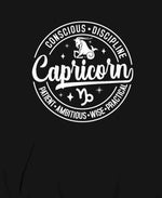 MOLETOM CANGURU CÍRCULO CAPRICÓRNIO Signo
