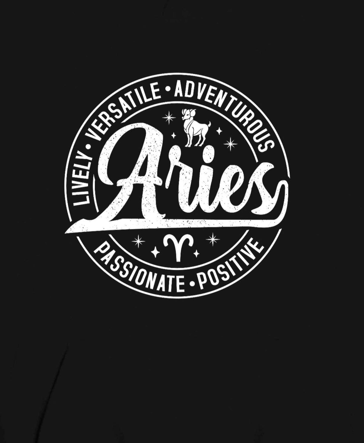 MOLETOM CANGURU CÍRCULO ÁRIES Signo