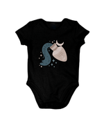 P / Preto BODY INFANTIL AQUÁRIO Signo
